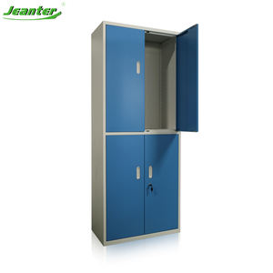 Powder coated steel storage wardrobe steel cabinet clothes <strong>locker</strong> storage <strong>portable</strong> <strong>locker</strong> cold -rolled steel panel - Product Image 1