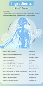 Parche de Concentración MQ ODM OEM Chino 100% Natural, Seguro y Efectivo, Certificado CE Clase I, Sin Efectos Secundarios, para el Trabajo/Escuela/Deportes - Product Image 4