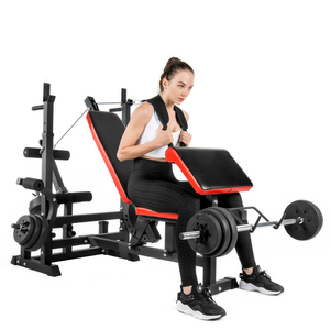 Banco de Ejercicios Multifuncional de Metal Ajustable para Gimnasio en Casa, Capacidad Máxima de Usuario 120 kg - Product Image 1