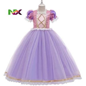 <span class=keywords><strong>Disfraz</strong></span> de Princesa Rapunzel para Niñas, Vestido de Cosplay de Sofía, Vestidos de Fiesta de Navidad para Niñas - Product Image 2