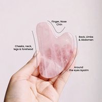 Outils de massage en pierre de Gua Sha naturelle en gros, réduction en ligne, rouleau de jade pour une thérapie saine, masseur Gua Sha
