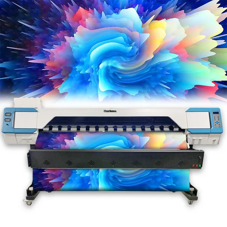 Hancolor 1800mm Eco Solvent Printer Digital Printing Machine dryer system heating ink for sale