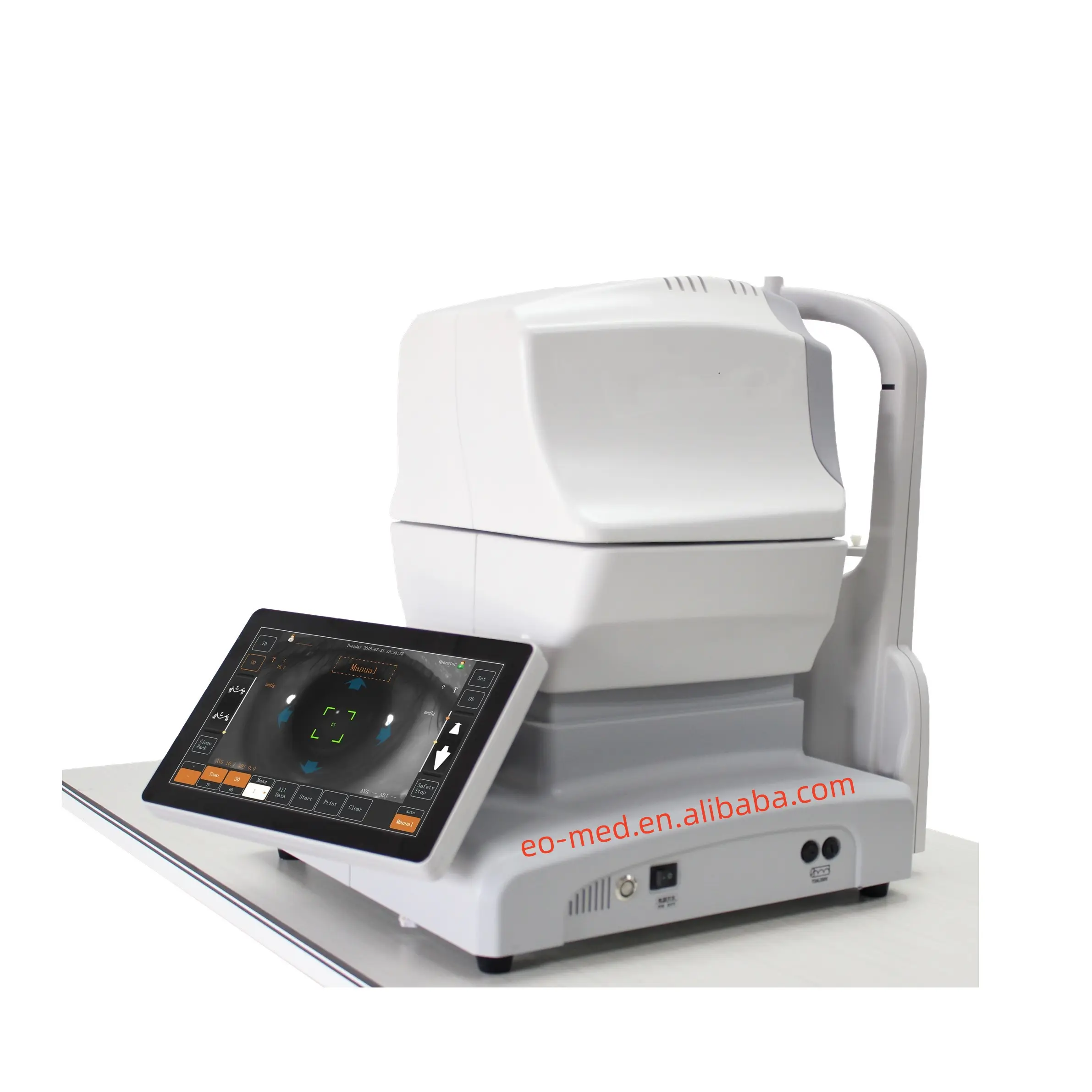信頼性の高い判断と測定結果を備えた目の検査用自動3D非接触眼圧計TM1000