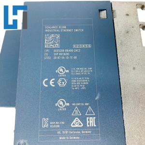 สวิตช์ควบคุมการเขียนโปรแกรม PLC 6GK5208-0BA00-2AC2 XC208การจัดการขนาดกะทัดรัดเลเยอร์2ใหม่ดั้งเดิมมีในสต็อก - Product Image 3
