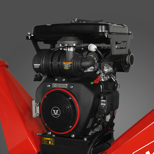 Austter 8 inch 1000cc 35hp zonsen động cơ Điện Xăng 4-bánh xe Trống Gỗ chipper với đèn hậu - Product Image 6