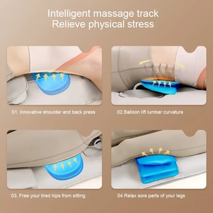 Accessoires de produits de Massage sportif Relation domestique Chauffage dos corps étirement Massage vibrant sur matelas Coussin de <span class=keywords><strong>Table</strong></span> - Product Image 3