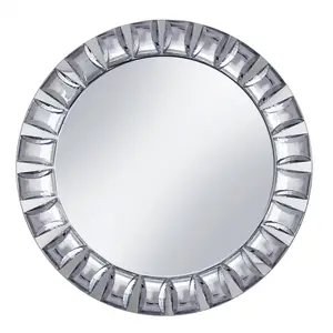 Гранёное стекло, свадебных платьев, декоративных изделий и подставочная тарелка 13 дюймов зеркальное стекло под сервировочные тарелки оптом
