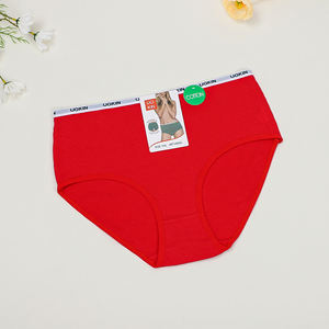 Bragas de mujer gordas asiáticas de algodón puro 95%, ropa interior de algodón de hilo XXXL, bragas sexis de cintura alta para mujer abuela, señoras gordas - Product Image 3