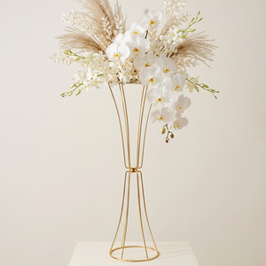 Centros de Mesa Modernos de Lujo con Soporte de Hierro para Flores, Arco de Boda, Marco de Fondo, Decoración para Ceremonias, Eventos y Fiestas, Venta al por Mayor - Product Image 3