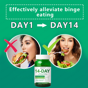 Cápsulas de 14 Días para Reducir los Antojos, Controlar las Porciones, Bloquear el Almidón, Apoyar la Limpieza Intestinal y Aliviar la Comida en Exceso, para Hombres y Mujeres - Product Image 3