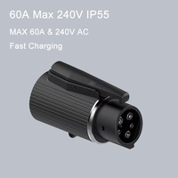 Ev adaptateur chargeur adaptateur véhicule électrique charge TPC CCS2 à Type2 pour Tesla modèle 3/S/X/Y