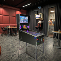 Machine de jeu de flipper virtuel numérique professionnelle à monnayeur, en métal, avec retour de force complet, 42 pouces, 60 Hz