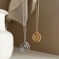 Collar de Cadena con Colgante de Aleación Chapada en Oro Estilo Gótico de Moda, Joyería Punk para Aniversario