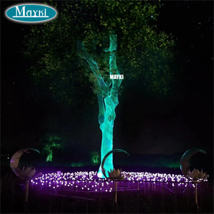 Filet de fibres optiques lumineuses, lumières en maille de fibres optiques LED, vente chaude, éclairage en maille de fibres optiques pour arbre et <span class=keywords><strong>plafond</strong></span> - Product Image 1