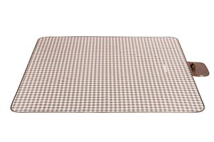 Coffee Grid <b>Waterproof</b> Picnic <b>Blanket</b> for 6-8 Adults Extra Large Beach <b>Blanket</b> Picnic Mat - Product Image 2