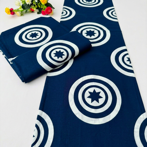 Premium Ankara Cotton Fabric Rib Dobby Style Batik Activewear Bags Boys Clothing Custom Textile OEM ODM Manufacturer - Product Image 1