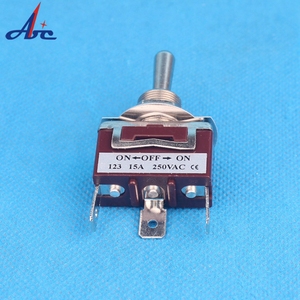 ABILKEEN China 3 Pin <strong>Toggle</strong> <strong>Switch</strong> Metal Brown <strong>Toggle</strong> <strong>Switch</strong> On-off On-<strong>Toggle</strong> <strong>Switches</strong> Manufacturer 15A 250VAC - Product Image 3