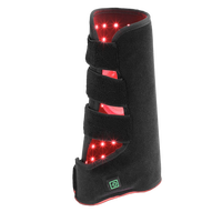 Bottes de thérapie infrarouge et à lumière rouge de luxe pour les jambes des chevaux, avec batterie intégrée, 660 nm, 850 nm, 54 LED, pour soulager la douleur équine