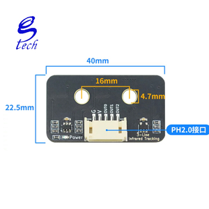Módulo de Sensor de Seguimiento de Líneas por Infrarrojos Triple Original de 5V, Electrónico, para Proyectos DIY de Coches Inteligentes - Product Image 2