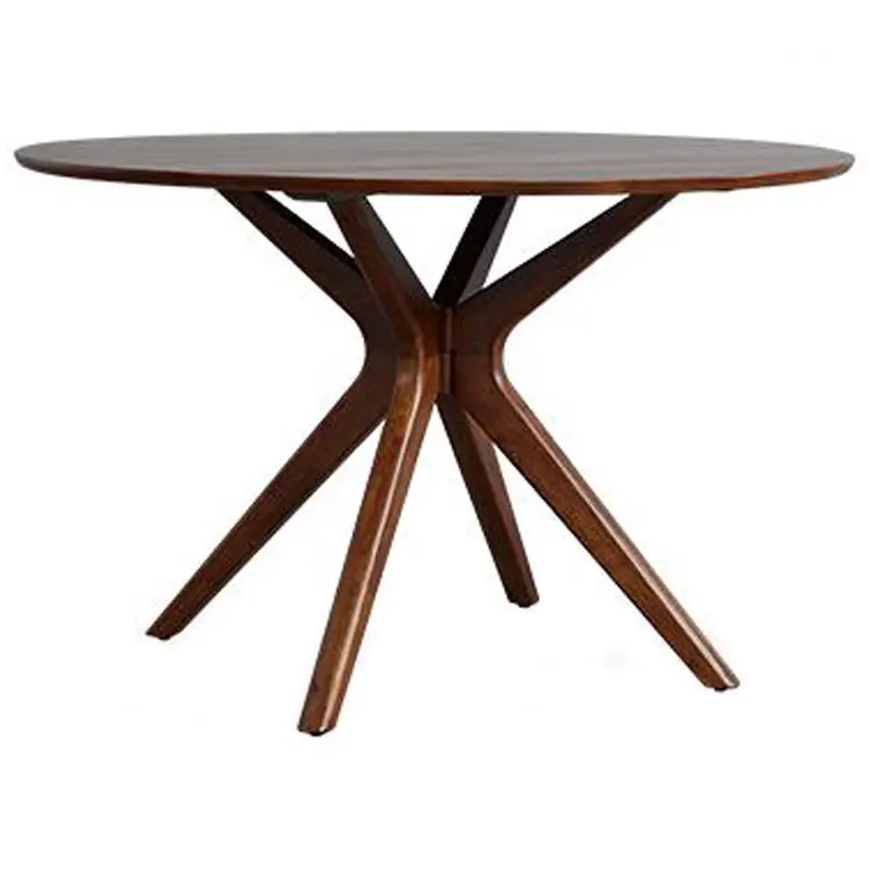 Crossroads โต๊ะไม้กลม47 ", นอร์ดิกแอชไม้เนื้อแข็งบ้านรับประทานอาหารพักผ่อนโต๊ะสำนักงานและเก้าอี้
