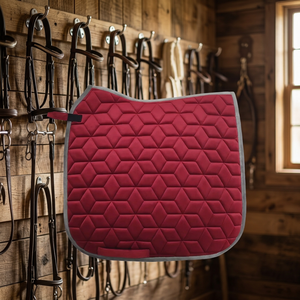 Marca Zone: Almohadilla de Silla de Montar para Caballo de Doma Clásica, Premium, Personalizada, Acolchada, Mezcla de Lana, Transpirable, Multiusos, la Más Vendida - Product Image 3