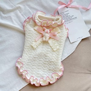 Pakaian Anjing Mewah Lembut Hangat untuk Bulldog Prancis, Baju Lucu untuk Hewan Peliharaan, Overall untuk Anjing - Product Image 5