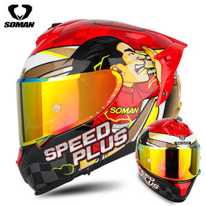 <span class=keywords><strong>Soman</strong></span> <span class=keywords><strong>หมวก</strong></span><span class=keywords><strong>กัน</strong></span><span class=keywords><strong>น็อค</strong></span>สำหรับผู้ชายผู้หญิง, <span class=keywords><strong>หมวก</strong></span><span class=keywords><strong>กัน</strong></span><span class=keywords><strong>น็อค</strong></span>นักแข่งได้รับการรับรองมาตรฐาน CE สำหรับใส่วิ่งได้ทั้งสี่ประเภท - Product Image 3