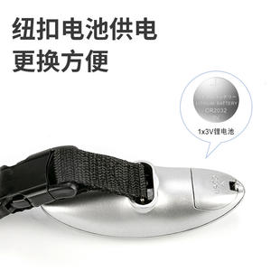 เครื่องชั่งน้ำหนักกระเป๋าเดินทางดิจิตอลแบบพกพา 40 กก. เครื่องชั่งอิเล็กทรอนิกส์แบบแขวนความแม่นยำสูง 0.1 กรัม สำหรับการเดินทางและใช้ในครัวเรือน - Product Image 2