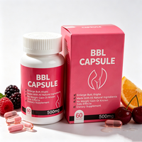 Complément alimentaire pour le bien-être féminin, capsules BBL, marque privée OEM, mélange d'herbes naturelles, 500 mg