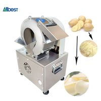 Máquina Cortadora automática comercial de repollo, patata, Chile, rábano, trituradora de verduras multifunción, cortadora eléctrica