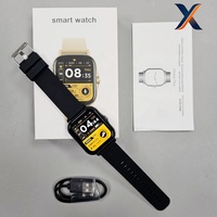 Montre connectée Y13 à double bracelet en acier, étanche IP65, tracker d'activité, appel vidéo, montre de sport Y13