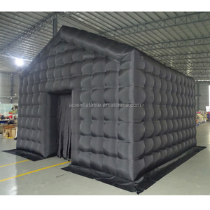Carpa Inflable Negra Comercial Portátil con Iluminación LED para <span class=keywords><strong>Discoteca</strong></span>, Carpa Inflable para Fiestas, <span class=keywords><strong>Discoteca</strong></span> Inflable - Product Image 1
