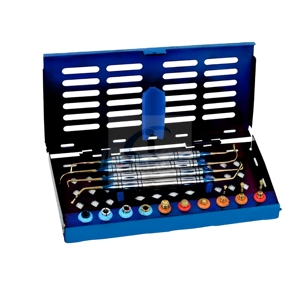 Kit d'instruments chirurgicaux dentaires : Disques d'élévation d'implants, embouts de perceuse et instruments de sinus lift – Ensemble complet d'implantologie - Product Image 1