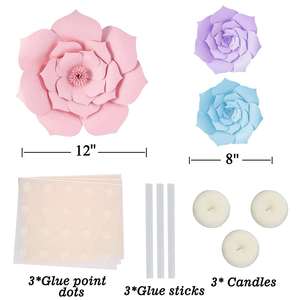 2021เด็กสีม่วงตกแต่งวันเกิดโปรดปรานชุดอุปกรณ์พรรคยูนิคอร์น - Product Image 3