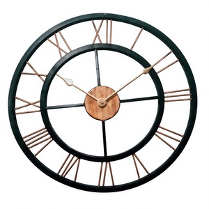 Reloj de Pared Metálico Moderno Clásico, Digital, Mecánico, Silencioso, Luminoso, con Diseño Impermeable y Patrón de Naturaleza Muerta, para Colgar en la Sala de Estar - Product Image 4