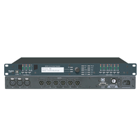 Procesador de Audio Profesional DSP 3.6SP 4.8SP con Inversión de Polaridad, Ecualizador, Filtro, Delay, Crossover, Compresión y Rendimiento XLR