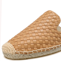 Espadrilles en toile de haute qualité, tendance mode, semelle en toile, couleur unie, légères, décontractées