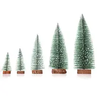 Venda por atacado de árvore de natal, pequeno árvore de natal & mini agulha tipo pinha fechamento de árvore de natal decoração de natal decoração de mesa