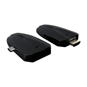 Xput 150เมตร Full HD 1080P 60Hz Wireless USB C TO HDMI ชุดขยายสัญญาณทีวี TX RX 150เมตรสำหรับโปรเจคเตอร์ของจอภาพทีวี