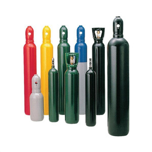 Cilindros de oxígeno de 10L, 40L, 50L, cilindros de helio, cilindros de dióxido de carbono, válvulas QF-2, con reductores de presión con carrito. - Product Image 3