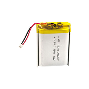 Batterie lithium-ion rechargeable 113243/2050mAh LiNiMnCoO2 Cathode 300 cycles -10C à 60C pour robots aspirateurs et appareils électroménagers - Product Image 2