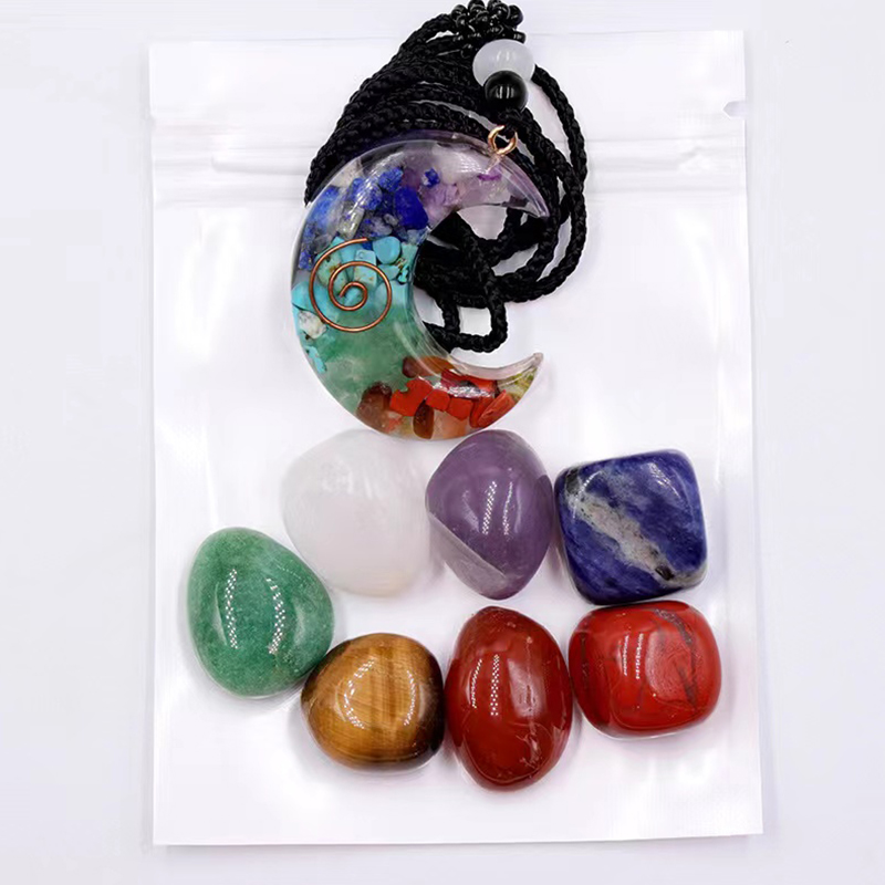 Ensemble de sacs Op en cristal de lune