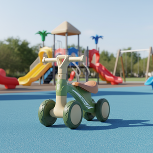 Vélo Électrique Équilibré à Quatre Roues en Plastique pour Enfants de 1 à 4 Ans, Jouet Porteur Électrique 3-en-1 pour Tout-Petits, Meilleures Ventes à Prix Réduit - Product Image 6