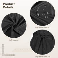Vente en gros de robe personnalisée avec LOGO Cape de coiffure Smock Beauty SPA Salon Client Kimono noir marron Robe de salon