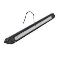 Lumière de toit de caravane extérieure 500 mm de long 12V-28V IP67 Monocolore 16W avec interrupteur tactile et indicateur LED bleu pour véhicule de loisirs
