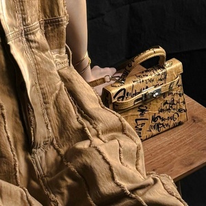 1,05 MM diseño antiguo DuPont <span class=keywords><strong>papel</strong></span> estilo Vintage arrugas en relieve PU rollos de piel sintética Artificial <span class=keywords><strong>para</strong></span> bolsos zapatos tapicería - Product Image 6