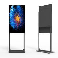 Écran publicitaire numérique LCD pour vitrine, machine de signalisation numérique, écran vidéo promotionnel 49 pouces pour la publicité en vitrine de centre commercial