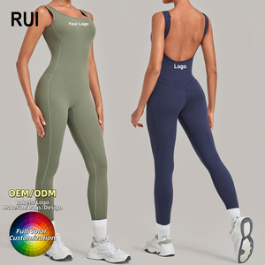 RUIQUWIN 2026 – Ensemble de sport personnalisé pour enfants : justaucorps de fitness, yoga, respirant, grande taille, séchage rapide, sans manches - Product Image 1