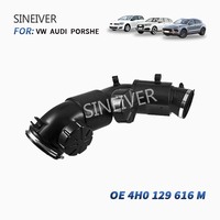 Manifold asupan baru untuk Audi A8 2010-2013 Hose Hose selang asupan mesin mobil