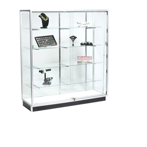 Vitrine de présentation de <span class=keywords><strong>bijoux</strong></span> KEWAY KW-S161, vente exceptionnelle, 100*40*100cm, <span class=keywords><strong>porte</strong></span> coulissante verrouillable, vision complète, entièrement en verre, pour usage commercial - Product Image 2